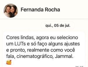 Depoimento de aluno 4