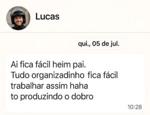 Depoimento de aluno 3