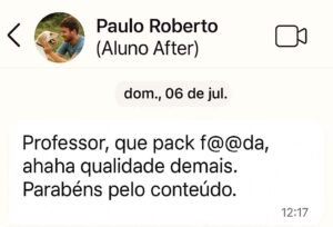 Depoimento de aluno 1